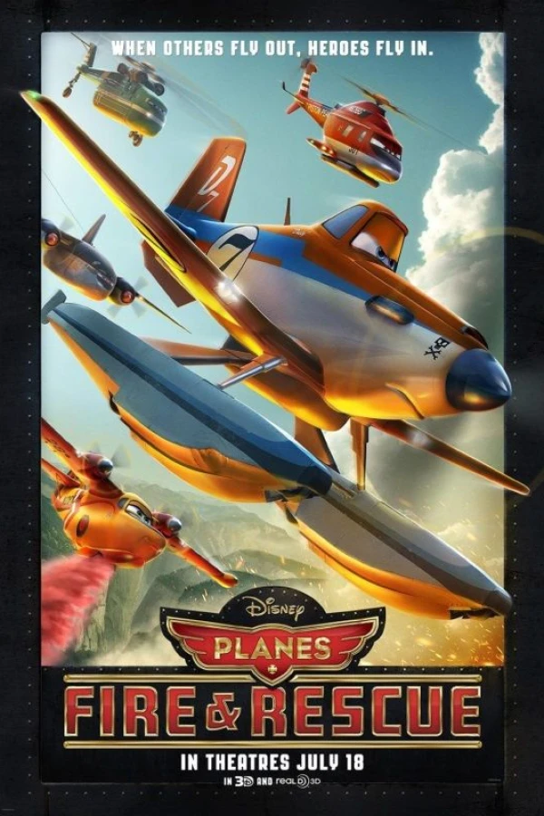 Planes - Fire & Rescue Poster