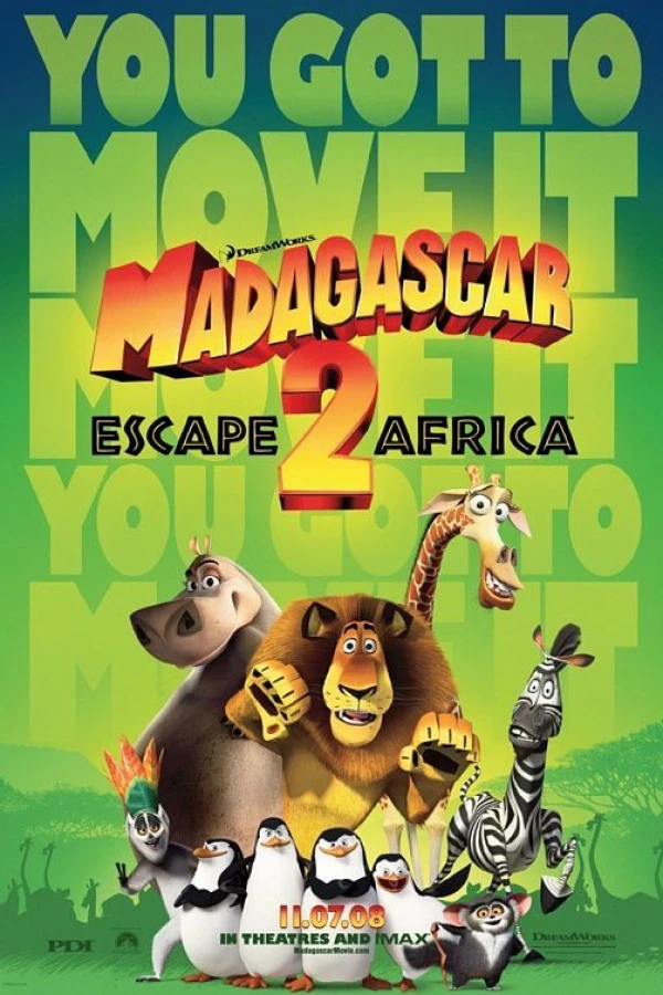 Madagascar - Escape 2 Africa Poster